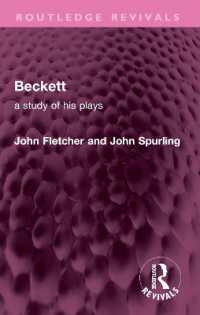 Beckett : A Study of his Plays (Routledge Revivals)