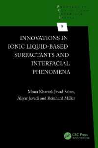 Innovations in Ionic Liquid-Based Surfactants and Interfacial Phenomena (Progress in Colloid and Interface Science)