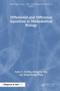 Differential and Difference Equations in Mathematical Biology (Chapman & Hall/crc Mathematical Biology Series)