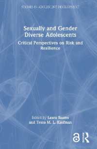 Sexually and Gender Diverse Adolescents : Critical Perspectives on Risk and Resilience (Studies in Adolescent Development)