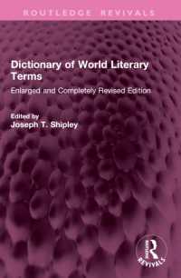 Dictionary of World Literary Terms : Enlarged and Completely Revised Edition (Routledge Revivals)