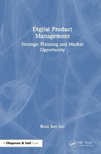 Digital Product Management : Strategic Planning and Market Opportunity