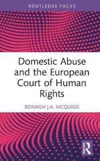 Domestic Abuse and the European Court of Human Rights (Routledge Research in Human Rights Law)