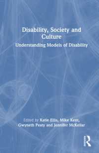 Disability, Society and Culture : Understanding Models of Disability