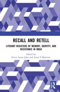 Recall and Retell : Literary Registers of Memory, Identity, and Resistance in India