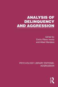 Analysis of Delinquency and Aggression (Psychology Library Editions: Aggression)
