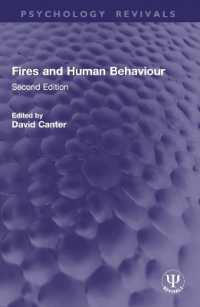 Fires and Human Behaviour : Second Edition (Psychology Revivals)