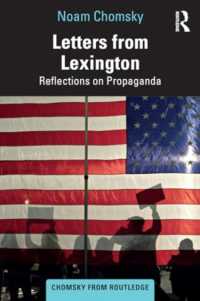 Letters from Lexington : Reflections on Propaganda (Chomsky from Routledge) （2ND）