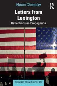 Letters from Lexington : Reflections on Propaganda (Chomsky from Routledge)