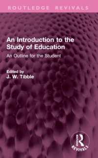 An Introduction to the Study of Education : An Outline for the Student (Routledge Revivals)