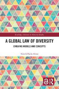 A Global Law of Diversity : Evolving Models and Concepts (Routledge Advances in Minority Studies)