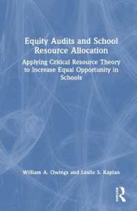 Equity Audits and School Resource Allocation : Applying Critical Resource Theory to Increase Equal Opportunity in Schools