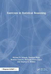 統計的推論における演習<br>Exercises in Statistical Reasoning (Chapman & Hall/crc Texts in Statistical Science)