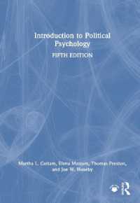 政治心理学入門（第５版）<br>Introduction to Political Psychology （5TH）