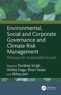 Environmental, Social and Corporate Governance and Climate Risk Management : Pathways for Sustainable Growth