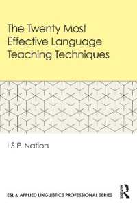 The Twenty Most Effective Language Teaching Techniques (Esl & Applied Linguistics Professional Series)