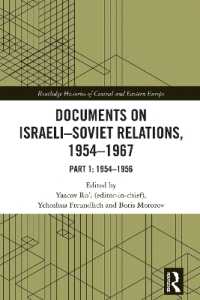 Documents on Israeli-Soviet Relations, 1954-1967 : Part 1: 1954-1957 (Routledge Histories of Central and Eastern Europe)