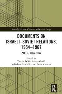 Documents on Israeli-Soviet Relations, 1954-1967 : Part 4: 1965-1967 (Routledge Histories of Central and Eastern Europe)