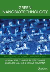 Green Nanobiotechnology (Nanotechnology Advances and Applications)