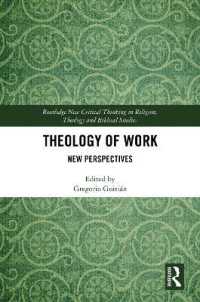 Theology of Work : New Perspectives (Routledge New Critical Thinking in Religion, Theology and Biblical Studies)
