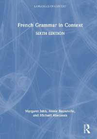 French Grammar in Context (Languages in Context) （6TH）