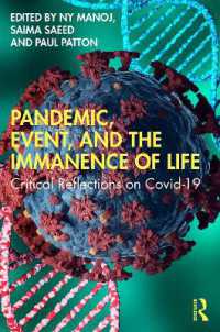 Pandemic, Event, and the Immanence of Life : Critical Reflections on Covid-19