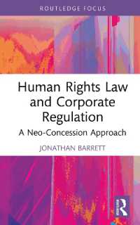 Human Rights Law and Corporate Regulation : A Neo-Concession Approach (Routledge Research in Human Rights Law)