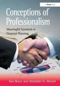 Conceptions of Professionalism : Meaningful Standards in Financial Planning