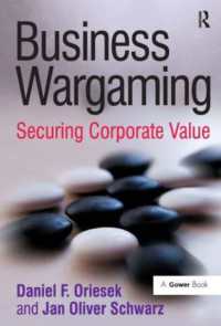 Business Wargaming : Securing Corporate Value