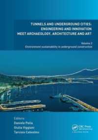 Tunnels and Underground Cities: Engineering and Innovation Meet Archaeology, Architecture and Art : Volume 2: Environment Sustainability in Underground Construction