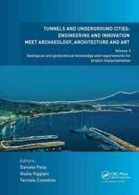 Tunnels and Underground Cities: Engineering and Innovation Meet Archaeology, Architecture and Art : Volume 3: Geological and Geotechnical Knowledge and Requirements for Project Implementation