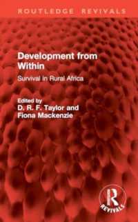 Development from within : Survival in Rural Africa (Routledge Revivals)