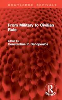 From Military to Civilian Rule (Routledge Revivals)