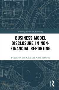 Business Model Disclosure in Non-Financial Reporting (Routledge Studies in Accounting)