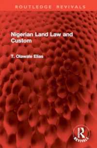 Nigerian Land Law and Custom (Routledge Revivals)