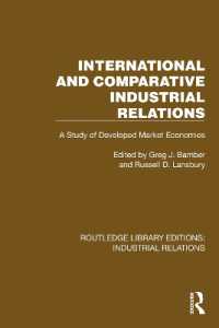 International and Comparative Industrial Relations : A Study of Developed Market Economies (Routledge Library Editions: Industrial Relations)