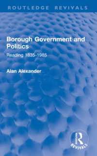 Borough Government and Politics : Reading 1835-1985 (Routledge Revivals)