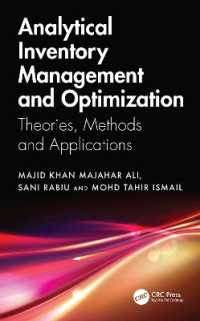 Analytical Inventory Management and Optimization : Theories, Methods and Applications