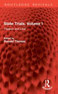 State Trials, Volume I : Treason and Libel (Routledge Revivals)