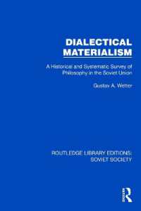 Dialectical Materialism : A Historical and Systematic Survey of Philosophy in the Soviet Union (Routledge Library Editions: Soviet Society)