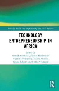 Technology Entrepreneurship in Africa (Routledge Studies in Entrepreneurship and Small Business)