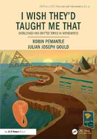 I Wish They'd Taught Me That : Overlooked and Omitted Topics in Mathematics (Ak Peters/crc Recreational Mathematics Series)