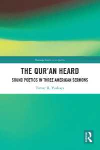 The Qur'an Heard : Sound Poetics in Three American Sermons (Routledge Studies in the Qur'an)