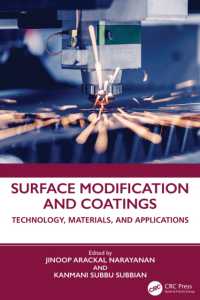 Surface Modification and Coatings : Technology, Materials, and Applications