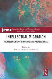 Intellectual Migration : The Movements of Students and Professionals (Research in Ethnic and Migration Studies)