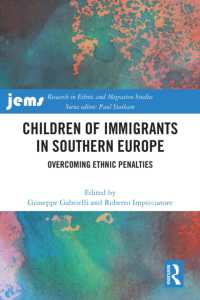 Children of Immigrants in Southern Europe : Overcoming Ethnic Penalties (Research in Ethnic and Migration Studies)