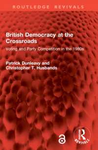 British Democracy at the Crossroads : Voting and Party Competition in the 1980s (Routledge Revivals)