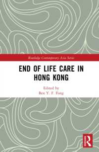 End of Life Care in Hong Kong (Routledge Contemporary Asia Series)