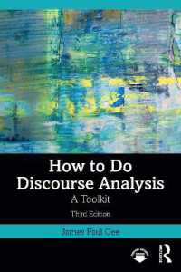 ディスコース分析のツール（第３版）<br>How to Do Discourse Analysis : A Toolkit （3RD）