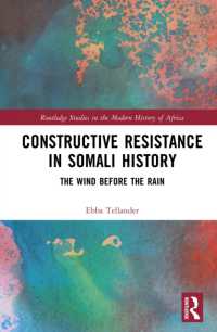 Constructive Resistance in Somali History : The Wind before the Rain (Routledge Studies in the Modern History of Africa)